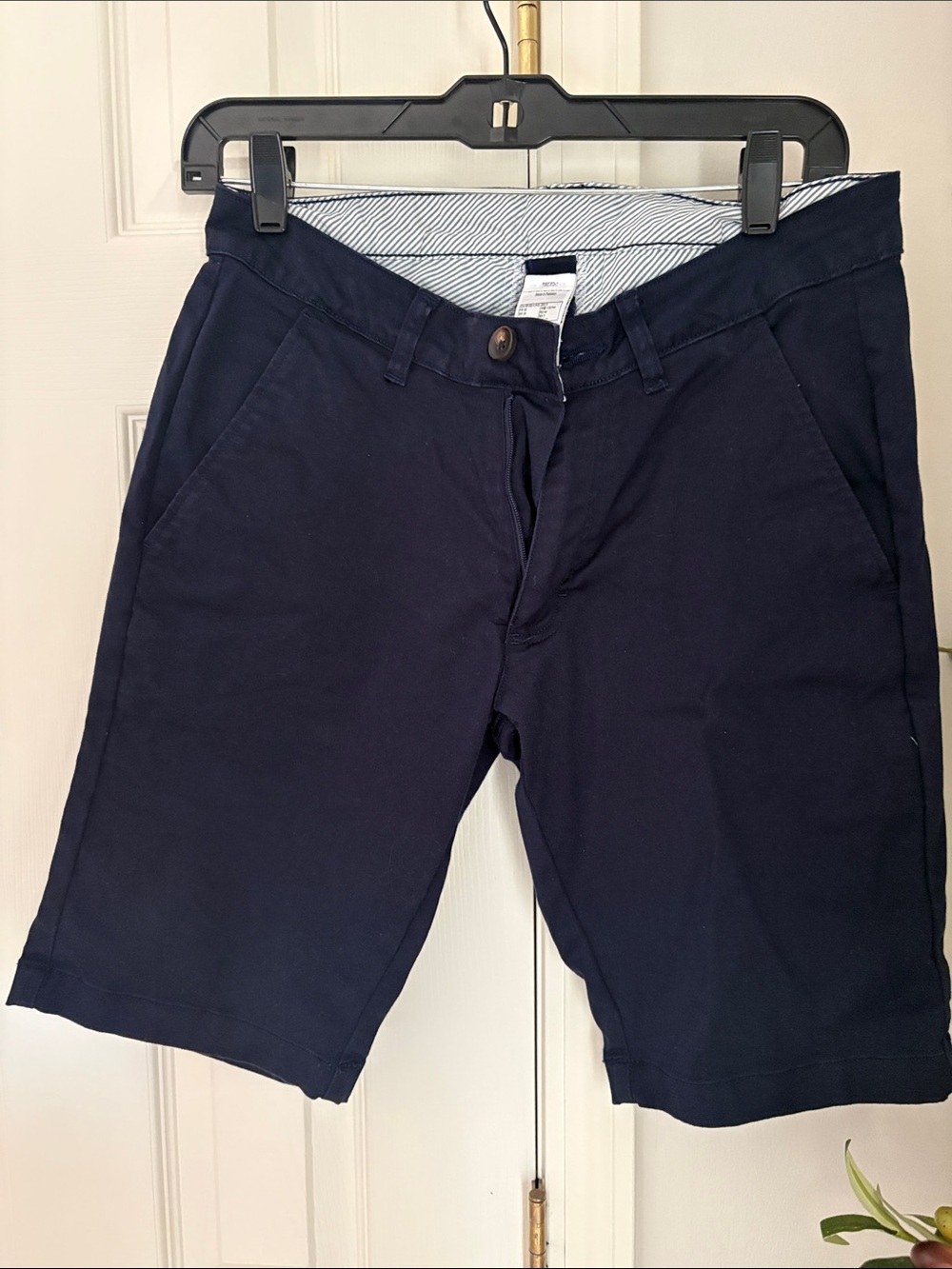 Decathlon Navy Chino Shorts - Classic Summer Staple
